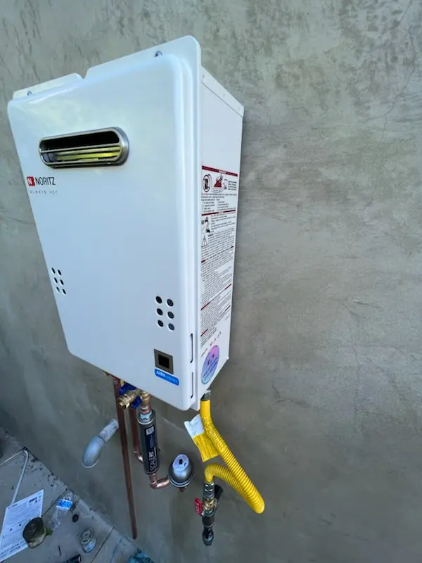 Tankless water heater installation for West Hanover homes